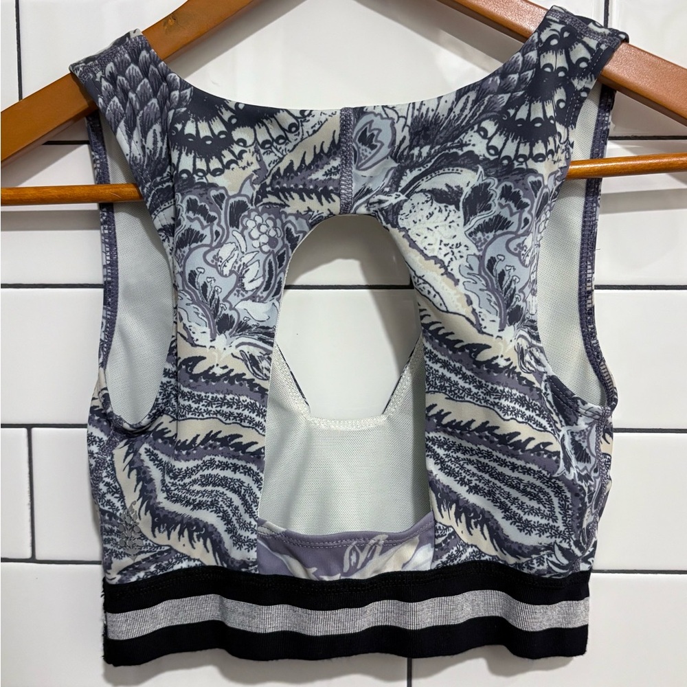 FP Movement low cut baroque print Tank Top XS - Picture 3 of 4